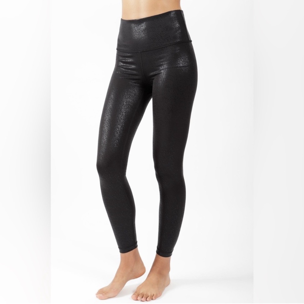 90 Degree By Reflex Women's Black Shimmer
Leggings Size L